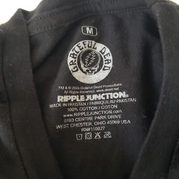 Ripple Junction Grateful Dead Black Tee - Picture 5 of 9